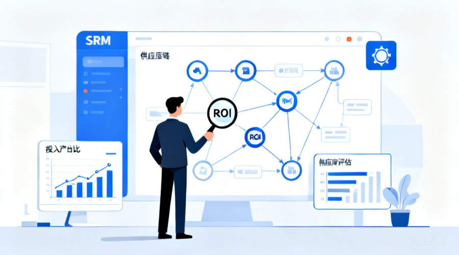 用SRM系统解决供应商管理难题，投入产出比有多高？