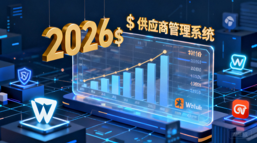 2026年供应商管理系统价格排行榜：各品牌费用一目了然