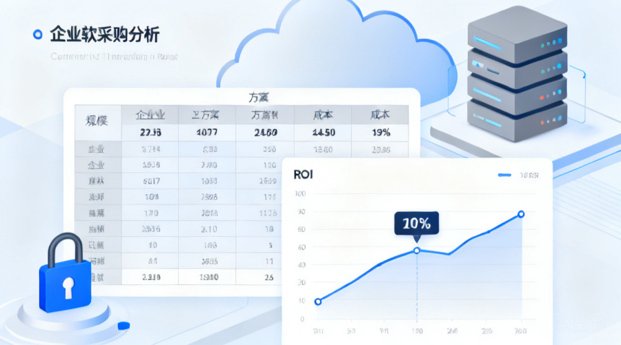 私有化SRM收费标准与ROI测算：不同规模方案成本对比