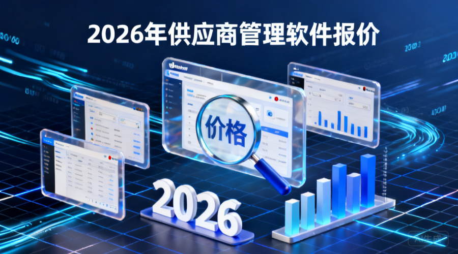 买一套供应商管理软件要多少钱？2026年各品牌报价参考