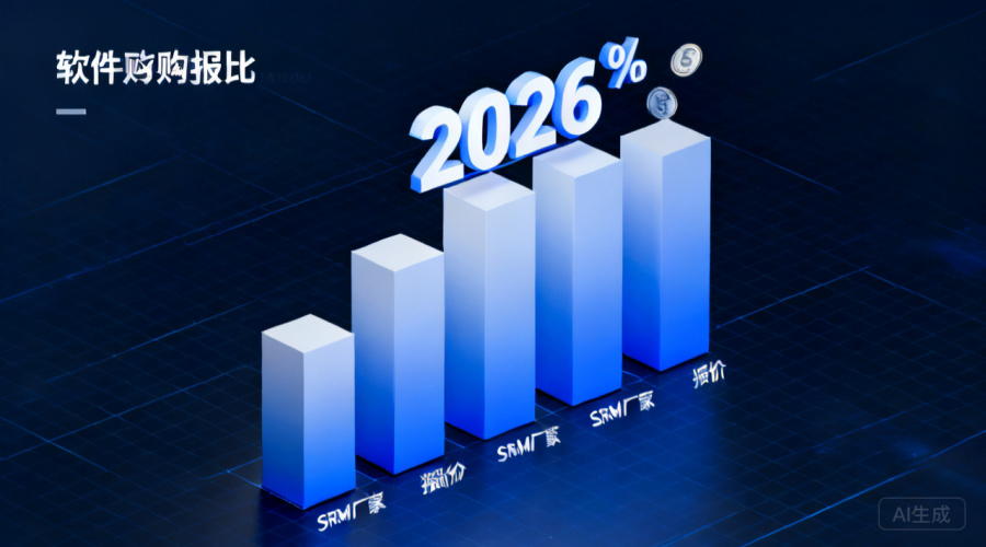 不同SRM厂商报价差异有多大？2026年价格横向对比