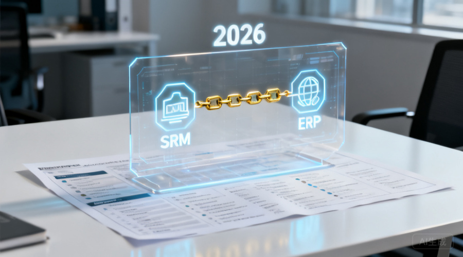 SRM与ERP集成是什么？2026年最全解读（附功能清单）