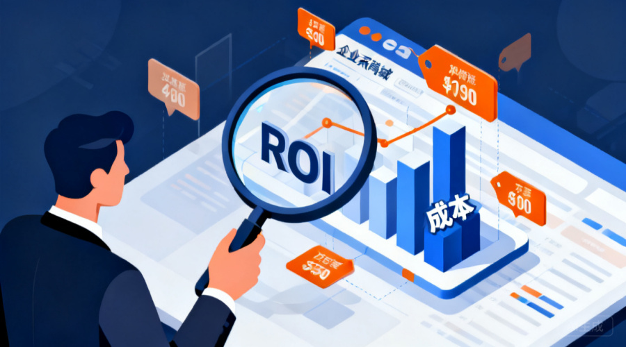 企业采购商城收费标准与ROI测算：不同规模方案成本对比