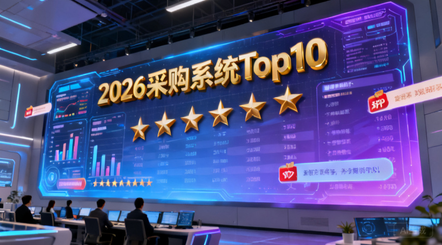 2026年采购询比价系统推荐榜单Top10：功能、价格与口碑横评