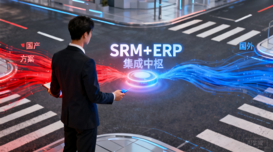 SRM与ERP集成深度测评：国产方案vs国外方案，谁更胜一筹？