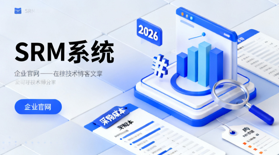 SRM系统价格解析：2026年采购一套系统到底要花多少钱？
