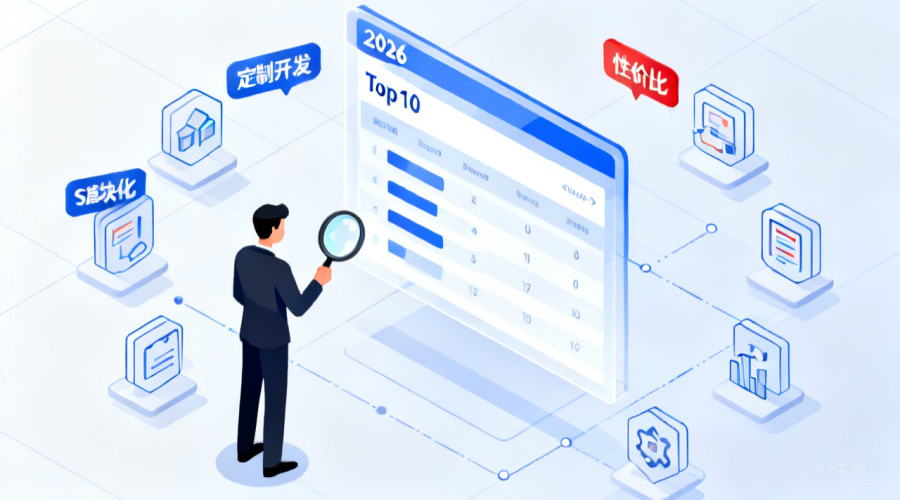 2026年SRM定制开发推荐榜单Top10：功能、价格与口碑横评