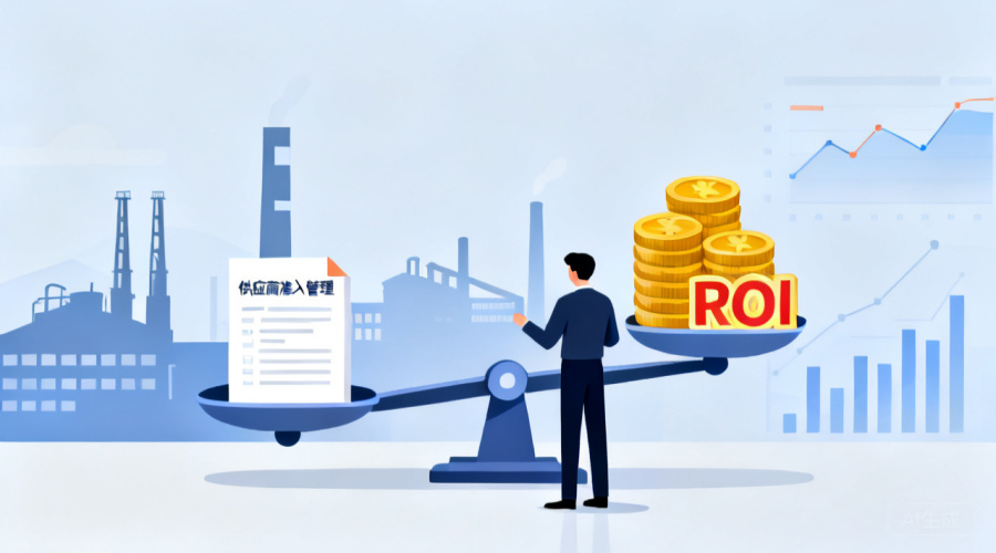 供应商准入管理收费标准与ROI测算：不同规模方案成本对比