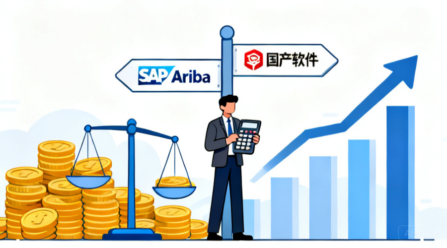 替代SAP Ariba能省多少钱？国产方案成本对比与ROI分析