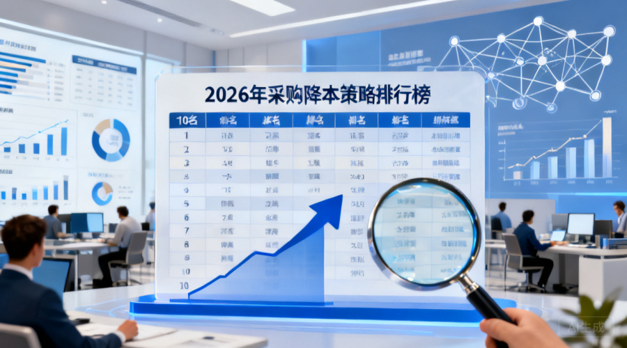 2026年采购降本策略排行榜：10种经过验证的成本控制方法