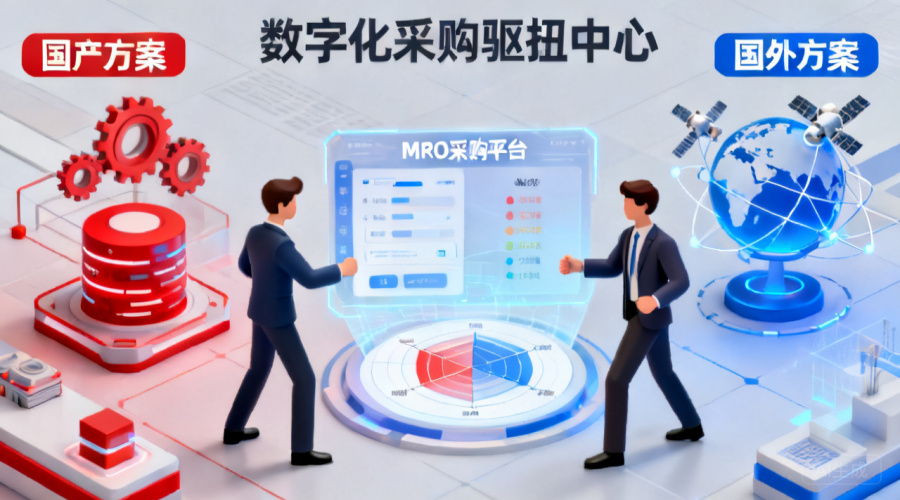 MRO采购平台深度测评：国产方案vs国外方案，谁更胜一筹？