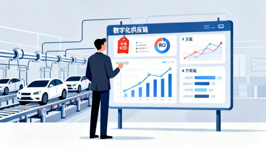 汽车行业供应链管理系统收费标准与ROI测算：不同规模方案成本对比