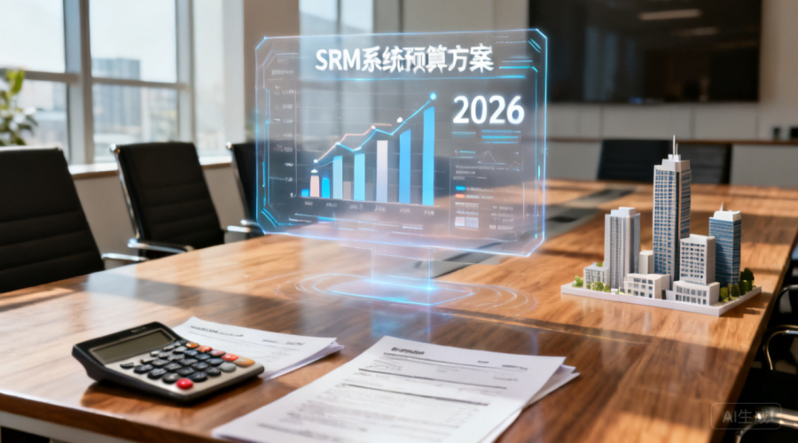 不同规模企业SRM系统选型预算参考：2026年费用估算