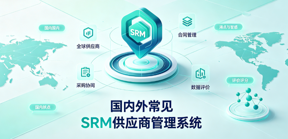 国内外常见的SRM供应商管理系统有哪些？