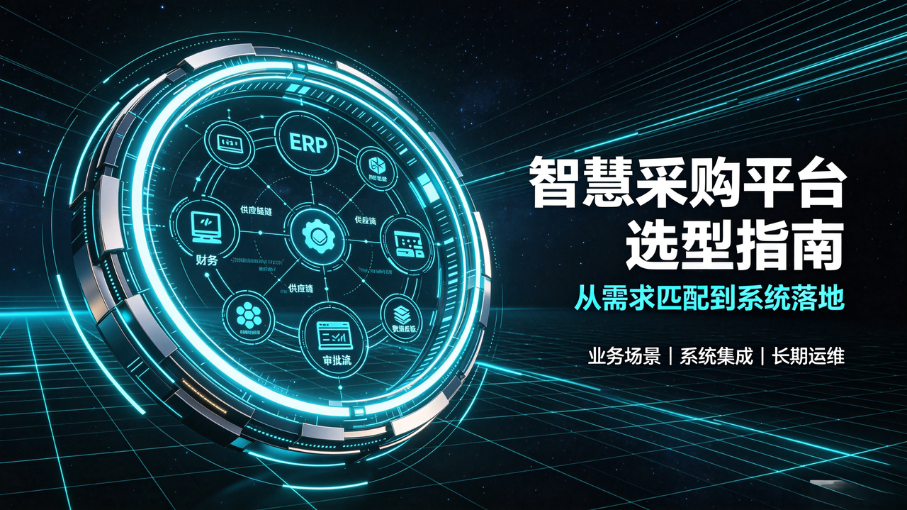 采购数字化选型：智慧采购平台五维对照与常见路线