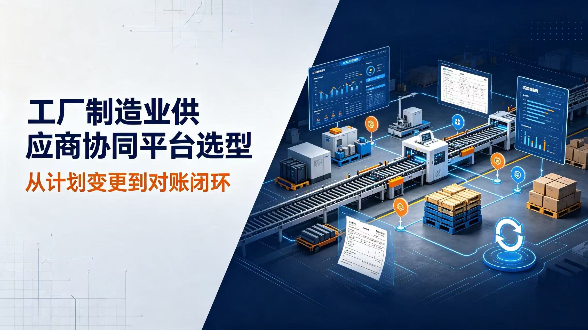 工厂制造业供应商协同平台选型：从计划变更到对账闭环