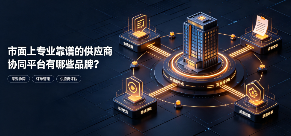 市面上专业靠谱的供应商协同平台有哪些品牌？
